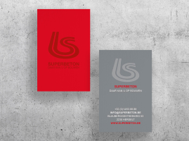 Nieuwe business cards voor Superbeton